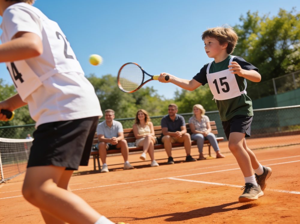 Jeunes en compétition